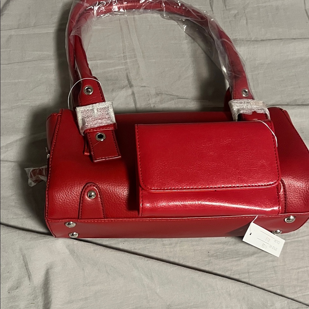 Elegant Red Women's Handbag